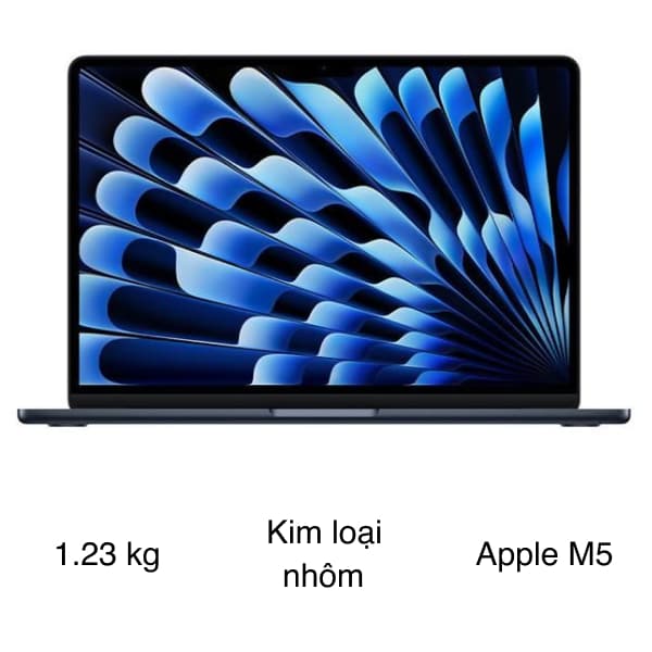 Macbook Air 13inch M5 / 16G / 512GB MDM Sliver Newseal